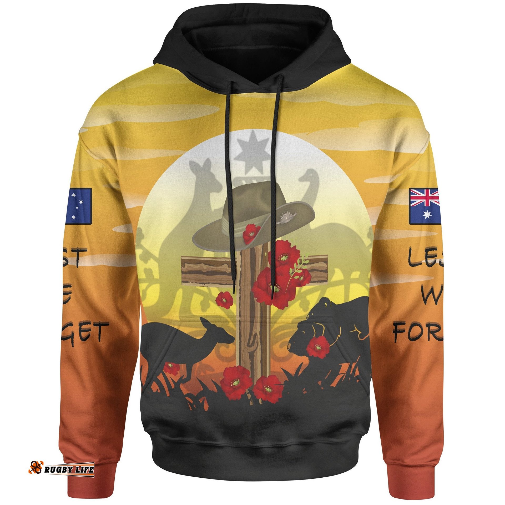 Hoodie ANZAC Day , Hoodie Dawn Service