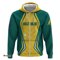 australia 2024 olympics custom hoodie rise of the roos