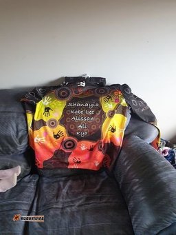 Custom Aboriginal Hoodie, Indigenous Circle Dot Painting Hand Art Ver 04