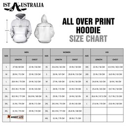 Hoodie Australian Coat Of Arms Hoodie Artistic Splashes Style Unisex