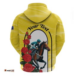 personalised melbourne horse racing hoodie the race that stops the nation