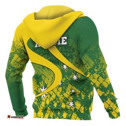 Hoodie Australia National Color Hoodie Unisex