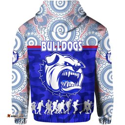 Western Bulldogs Hoodie ANZAC Day Indigenous