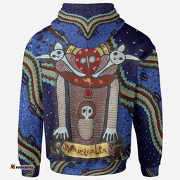 Wandjina Hoodie Australian Aboriginal Mythology