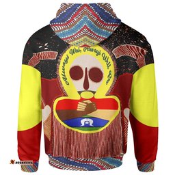 aboriginal and torres strait islander zip up hoodie naidoc style