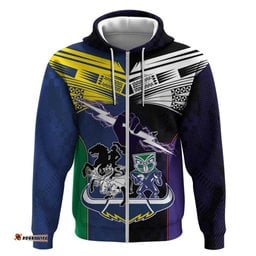custom dragons cowboys combine storm warriors hoodie sport style version 01