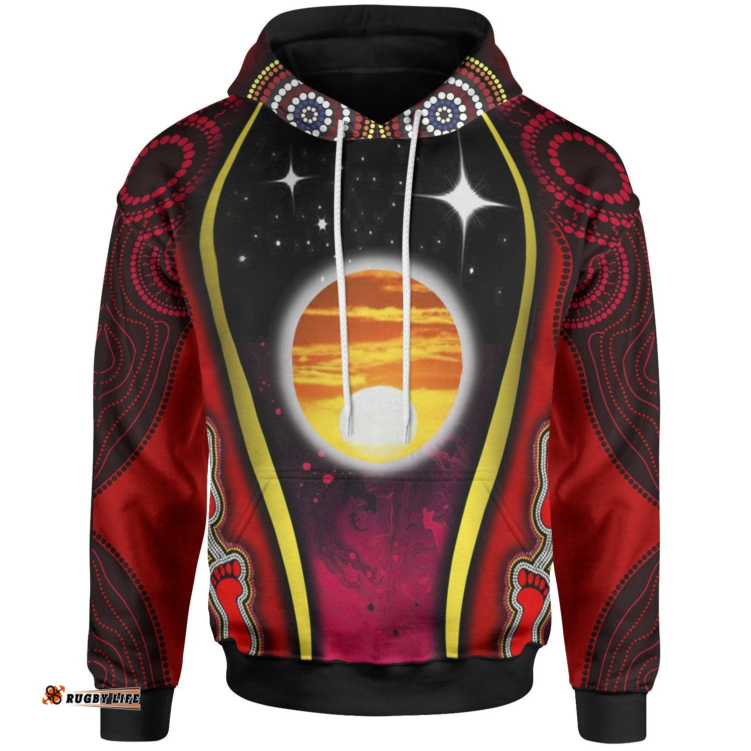 Hoodie Australian Aboriginal Flags Symbolic Meaning