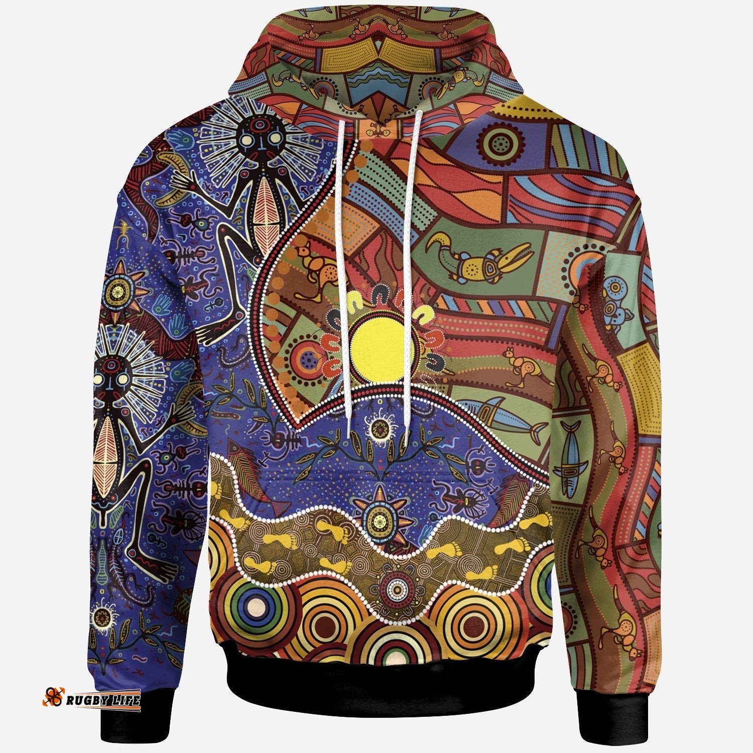 hoodie shaman people and animals