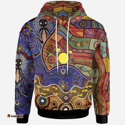 hoodie shaman people and animals