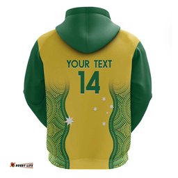 custom australia opals hoodie indigenous art