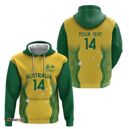 custom australia opals hoodie indigenous art