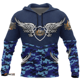 Hoodie Air Force Hoodie Australian Coat Of Arms Unisex