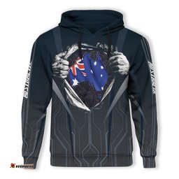 hoodie aus flag hoodie superman strong all over print unisex