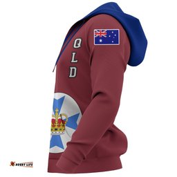 hoodie aus flag hoodie superman strong all over print unisex