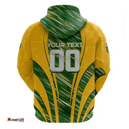 personalised australia matildas hoodie abstract line dt02