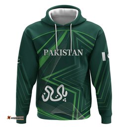 custom pakistan cricket hoodie go shaheens sporty version