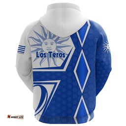 Uruguay Rugby Hoodie Los Teros Unique Vibes