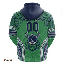 raiders rugby custom hoodie with polynesian style