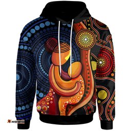 Hoodie Aboriginal Mother And Son