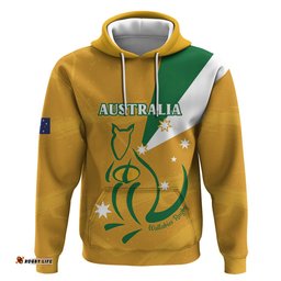 custom australia rugby hoodie 2024 wallabies grunge style