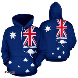 hoodie kangaroo hoodie aus flag southern cross unisex