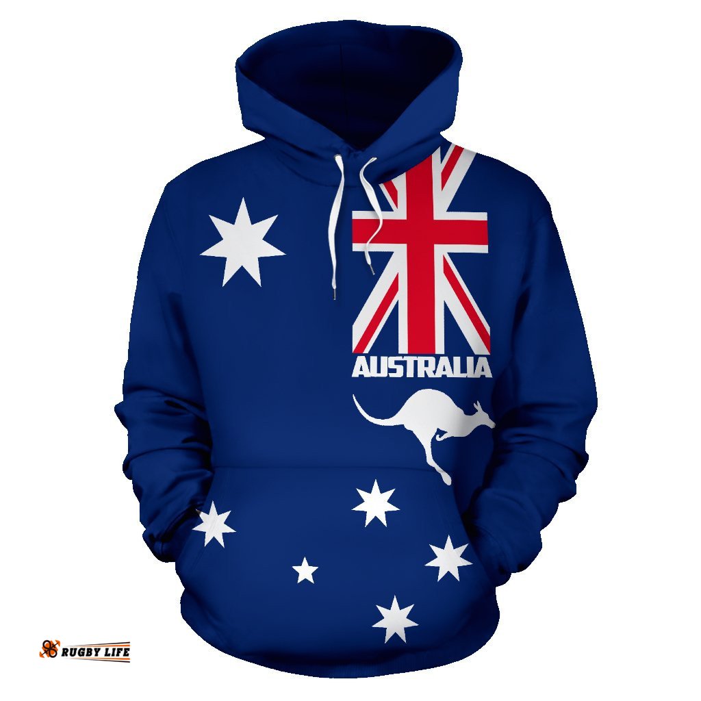 hoodie kangaroo hoodie aus flag southern cross unisex