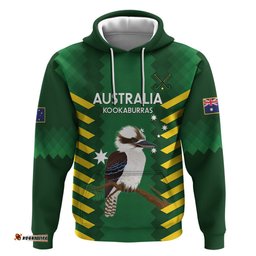 custom australia field hockey hoodie go champions kookaburras national color