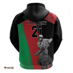 custom afghanistan cricket hoodie sporty version