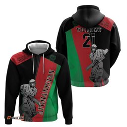 custom afghanistan cricket hoodie sporty version