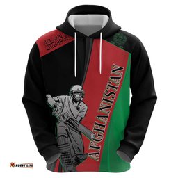 custom afghanistan cricket hoodie sporty version