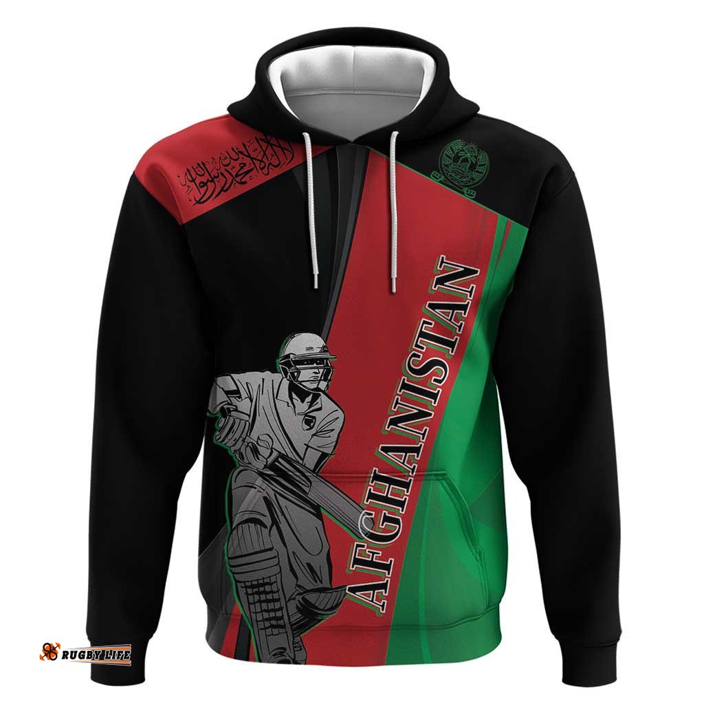 custom afghanistan cricket hoodie sporty version