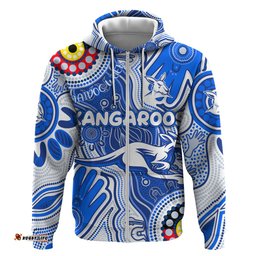 personalised naidoc week 2024 melbourne demons hoodie australian aboriginal hand painting dt02
