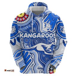 personalised naidoc week 2024 melbourne demons hoodie australian aboriginal hand painting dt02