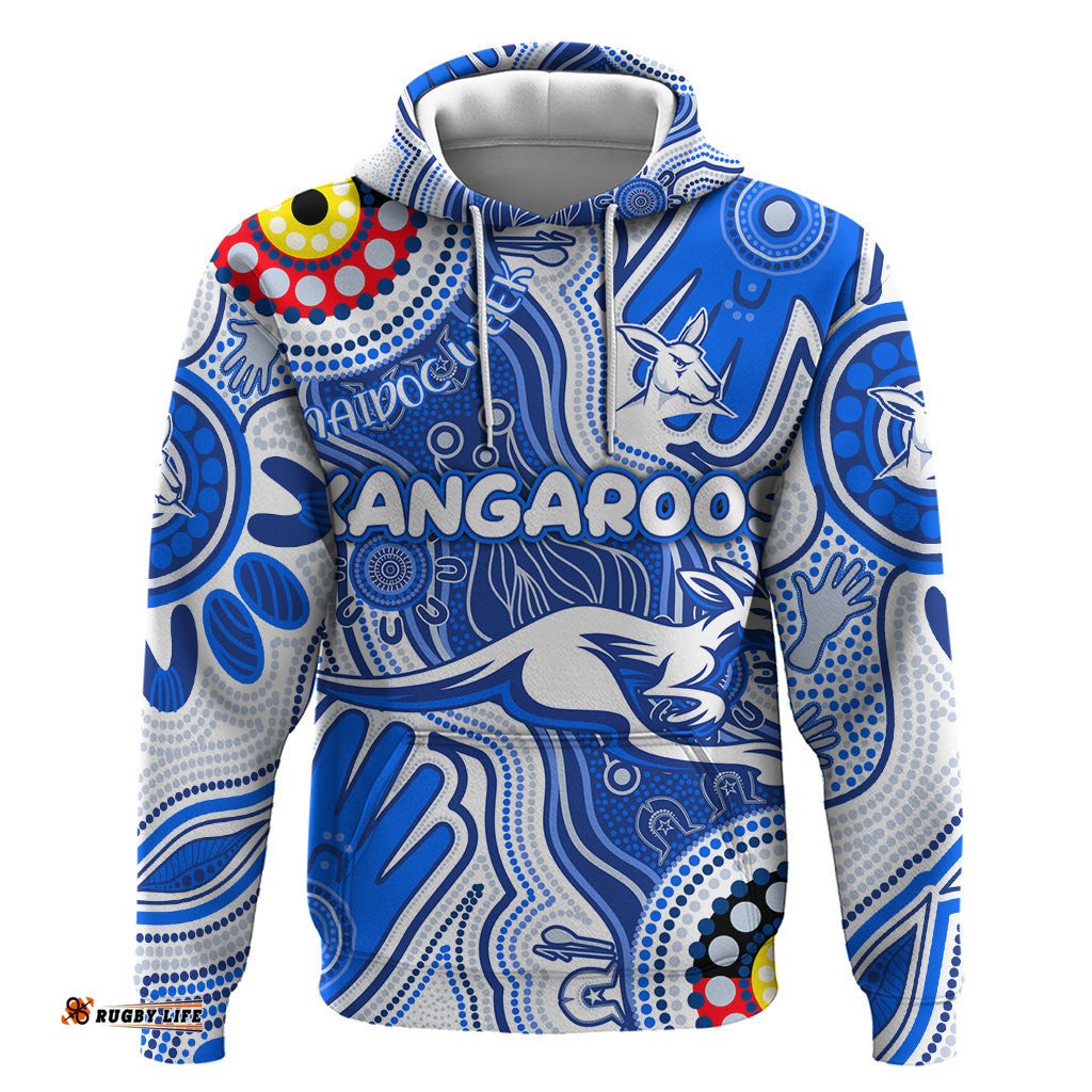 personalised naidoc week 2024 melbourne demons hoodie australian aboriginal hand painting dt02