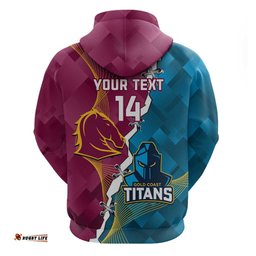 custom broncos and titans rugby 2024 hoodie dynamic style