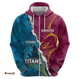 custom broncos and titans rugby 2024 hoodie dynamic style