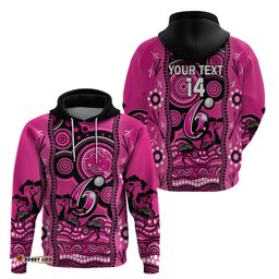 custom sydney sixers cricket hoodie happy australia day aboriginal art