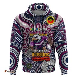custom naidoc week 2024 eagles hoodie mascot rugby dt02