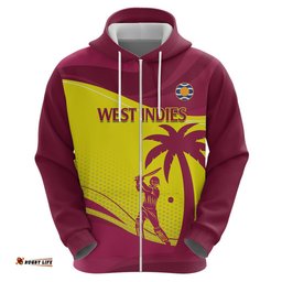 custom west indies cricket hoodie 2024 world cup go windies