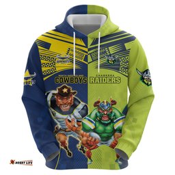custom raiders and cowboys hoodie together sporty style