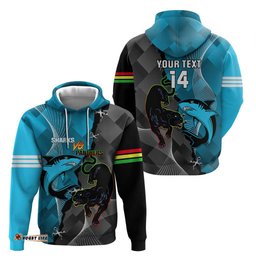 custom nrl panthers and sharks rugby 2024 hoodie go champions dynamic version