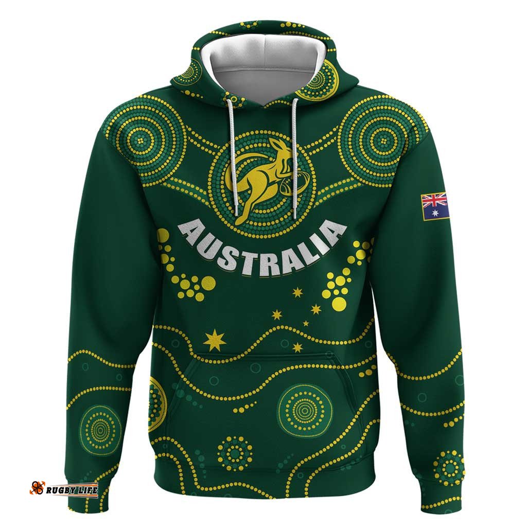 australia 2024 rugby hoodie go wallabies