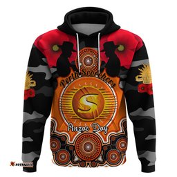 perth scorchers anzac 2024 hoodie lest we forget poppy mix camouflage