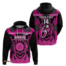 custom sydney sixers hoodie we are the champions aboriginal art
