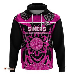 custom sydney sixers hoodie we are the champions aboriginal art