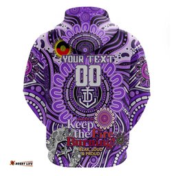 custom fremantle dockers freo naidoc week 2024 hoodie mascot football dt02