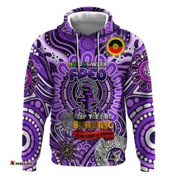custom fremantle dockers freo naidoc week 2024 hoodie mascot football dt02