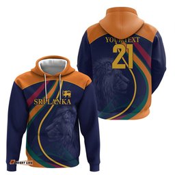 custom sri lanka cricket hoodie shri lanka jathika crikat kandayama