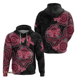 australia indigenous mothers day hoodie aboriginal breast cancer ribbon