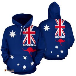 hoodie australian flag hoodie kangaroo southern cross unisex